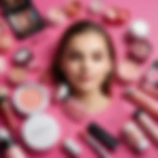 A vibrant array of age-appropriate cosmetics for young girls