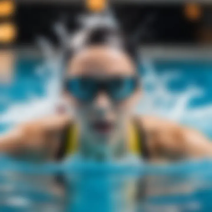 Common mistakes made by swimmers during breaststroke