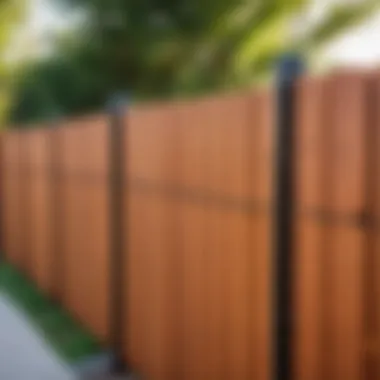 Alternative fencing using eco-friendly materials