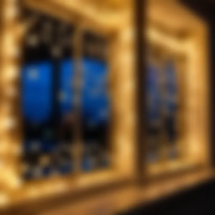 Close-up of decorative fairy lights on a window