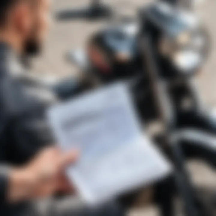 Documents needed for motorcycle licensing