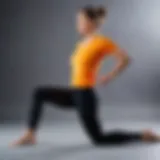 Dynamic stretching routine for full body warmth