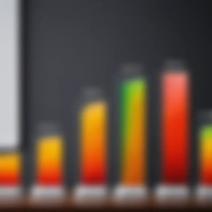 A chart comparing energy consumption of various heater models over time.