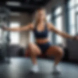 Dynamic exercises for weight loss in the gym