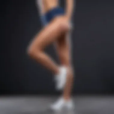 A dynamic lunging exercise for toned legs