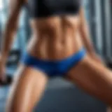 Dynamic core workout for abdomen toning