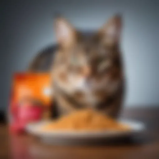 Nutritional content of cat food