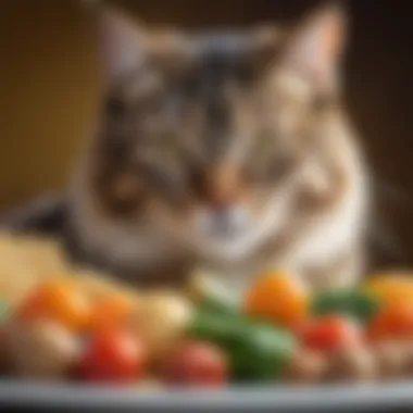 Nutritional ingredients for post-sterilization cat diet