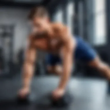 Dynamic core workout session