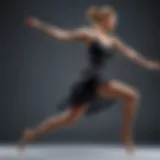 Dynamic pose of a figure in motion