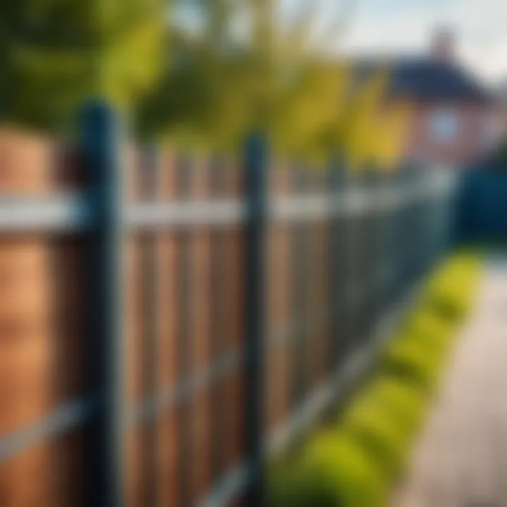 Installation tips for profiled sheet fencing