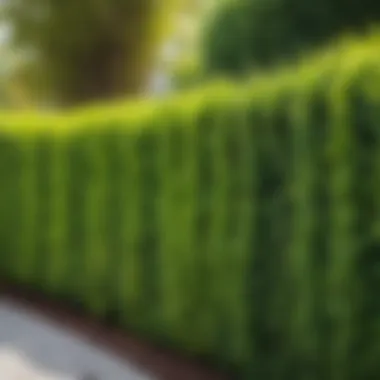 Natural hedges as a fence alternative