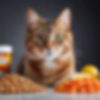 Nutritional composition of cat food