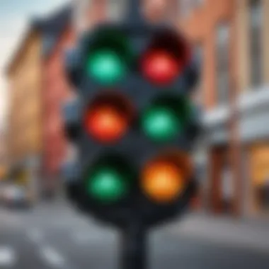 Traffic light rules and their meanings