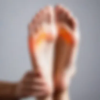 Reflex zones on the foot and their benefits