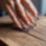 Close-up of nails on a wooden platform symbolizing the practice of standing on nails