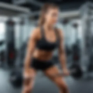 Dynamic weight training exercise for body sculpting