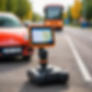 Technological tools aiding in learning road regulations