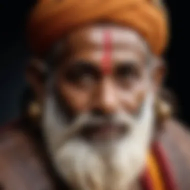 Close-up of a Sadhu board showcasing its unique design and craftsmanship, reflecting its cultural significance.