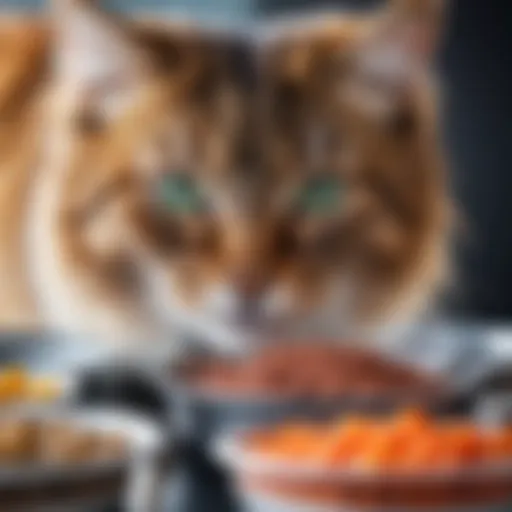 Nutritional analysis of wet cat food